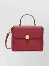 Furla Evening Clutch Bag Detachable Strap In Pink