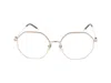 Shop Furla Eyeglasses In Rose' Polished Gold W/white Parts
