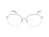 Shop Furla Eyeglasses In Rose' Polished Gold W/white Parts
