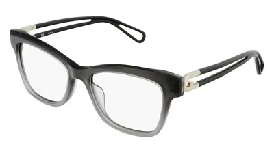 Furla Eyeglasses In Shiny Shaded Black/grey