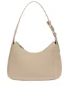 Furla Febe Leather Shoulder Bag In Brown