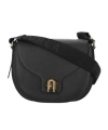 Furla Shoulder Bags With Adjustable Strap And Gold-tone Hardware In Black