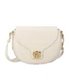 Furla Small Lotus Cross Body Bag In Nude
