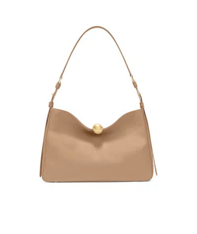 Furla Flat Shoulder Bag In Beige