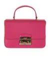 Furla Flip Shoulder Bag In Brown