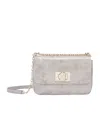 Furla 1927 Leather Crossbody Bag In Gray
