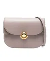Shop Furla Mini Sfera Cross Body Bag In Nude