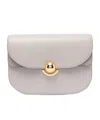 Furla Vanilla Small Sfera Crossbody Bag In White