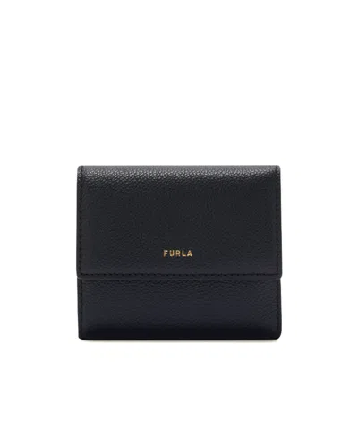 Furla Flip Wallet In Black