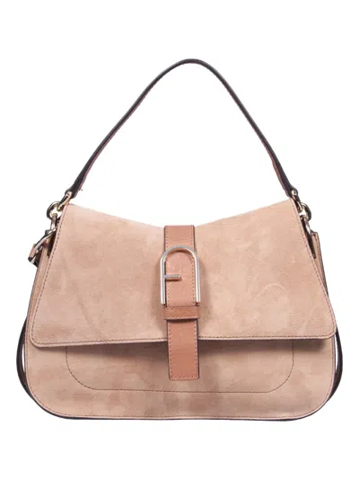 Furla Flow Bag In Brown