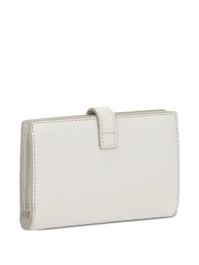 Furla Flow Compact Wallet M In White