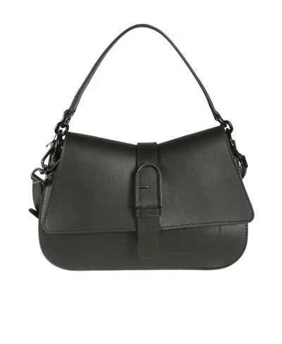 Furla Flow Mini Black Handbag
