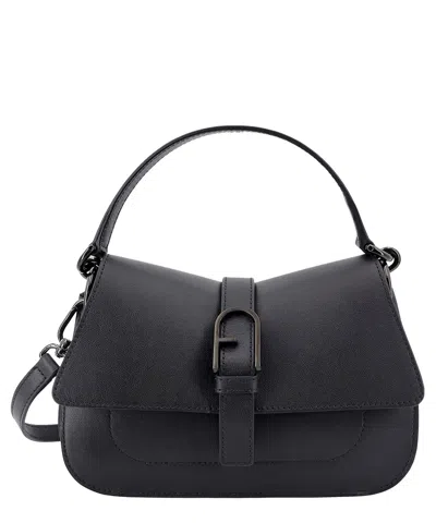 Furla Flow Handbag In Black