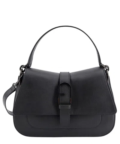 Furla Flow Handbag In Black