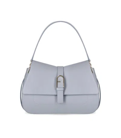 Furla Flow L Nuvola Handbag In Blue
