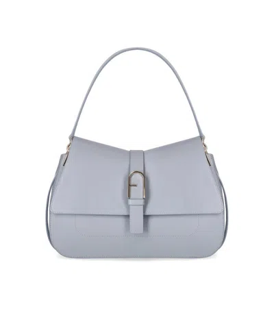 Furla Flow L Nuvola Handbag In Blue
