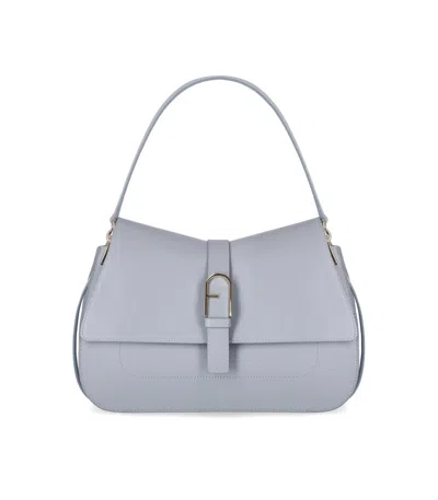 Furla Flow L Nuvola Handbag In Blue