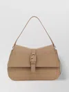 Furla Flow L Shoulder Bag In Neutral