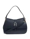 Furla Flow Medium Top Handle Bag In Green