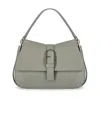 Furla Flow M Agave Handbag In Gray