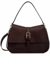 Furla Flow M Bags In Burgundy