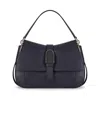 Furla Flow M Navy Handbag