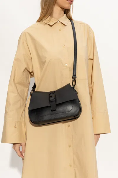 Furla ‘flow Medium' Shoulder Bag In Black
