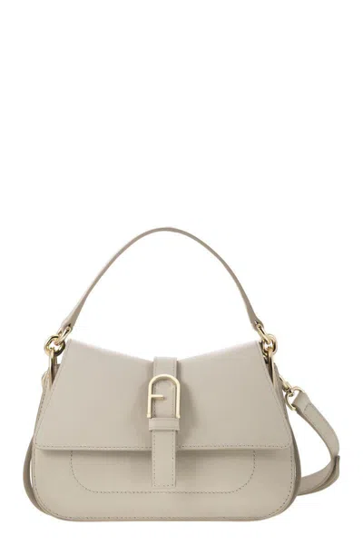 Furla Flow Mini - Hand Bag In Gray