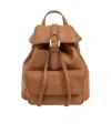Furla Mini  Flow Backpack In Brown