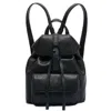 Furla Flow Mini Leather Backpack In Black