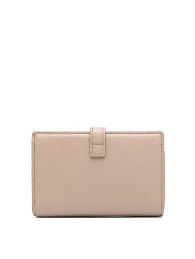 Furla Flow Small Compact Wallet In Brown
