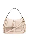 Furla Flow Tote Bag In Neutrals