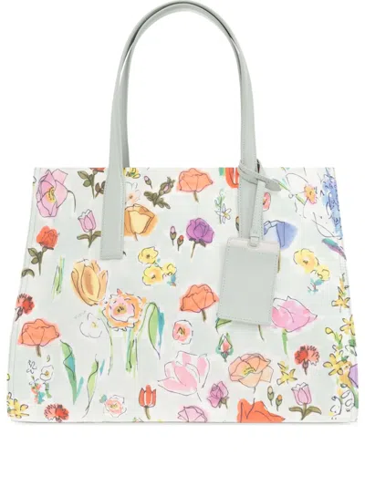 Furla Fresia Tote Bag In Blue