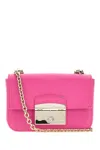 Furla Woman Shoulder Bag Magenta Size - Soft Leather In 2504s