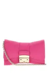 Furla Woman Cross-body Bag Fuchsia Size - Calfskin In 2504s