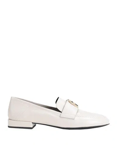 Furla 1927 Convertible Loafer Woman Loafers Cream Size 11 Soft Leather In White