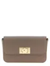 Furla Grey 1927 Mini Shoulder Bag In Gray