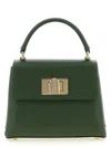 Furla 1927 Mini Handbag Detachable Strap In Green