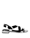 Furla Sandals In Silver