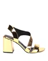 Furla Sandals In Gold