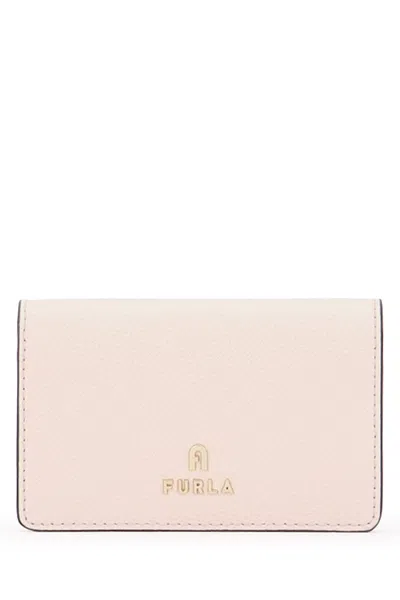 Furla Camelia Business Card Case In Pink
