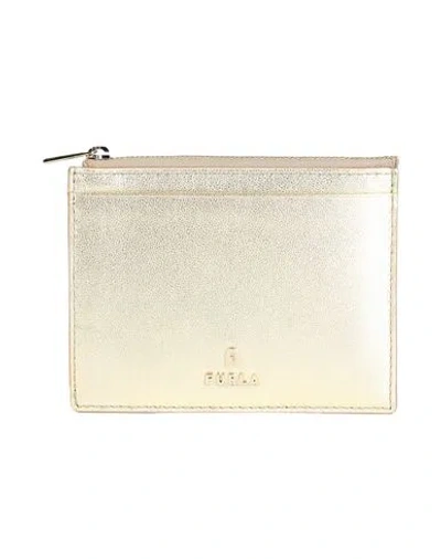 Furla Woman Coin Purse Gold Size - Calfskin