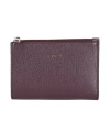 Furla Woman Document Holder Deep Purple Size - Calfskin