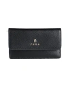 Furla Woman Coin Purse Black Size - Leather