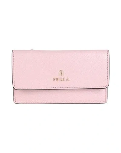 Furla Woman Coin Purse Pink Size - Leather