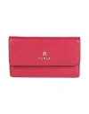 Furla Woman Coin Purse Red Size - Leather In Red