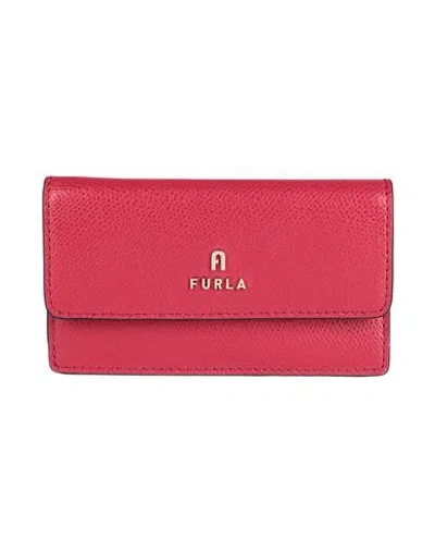 Furla Woman Coin Purse Red Size - Leather