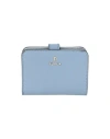 Furla Woman Wallet Slate Blue Size - Soft Leather