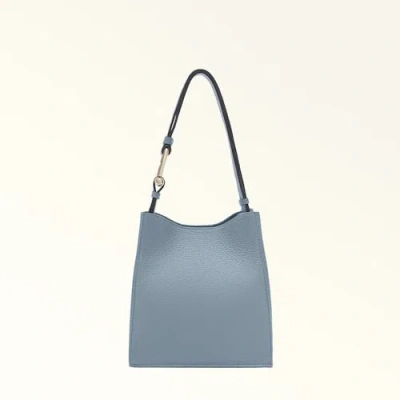 Furla Cloud Mini Bucket Bag In Blue