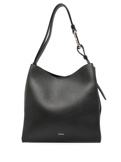 Furla Nuvola S Bucket Bag 25.5 Bags In O6000 Nero